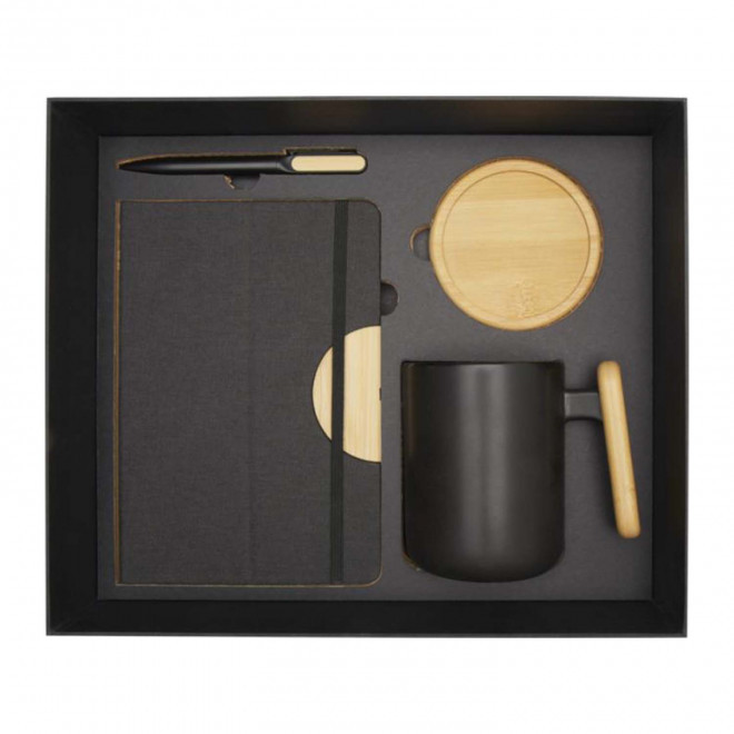 COFFRET CADEAU PERSONNALISABLE 'LARRY' - noir