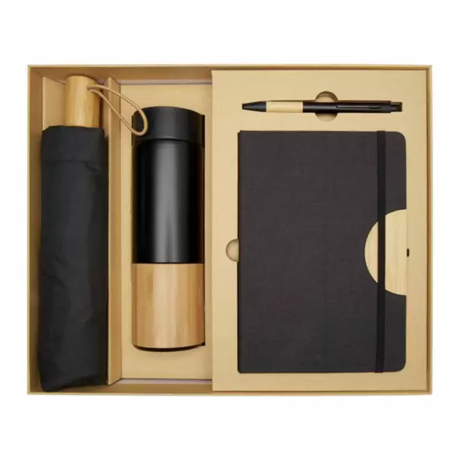 COFFRET CADEAU PERSONNALISABLE 'CARMIN' - noir