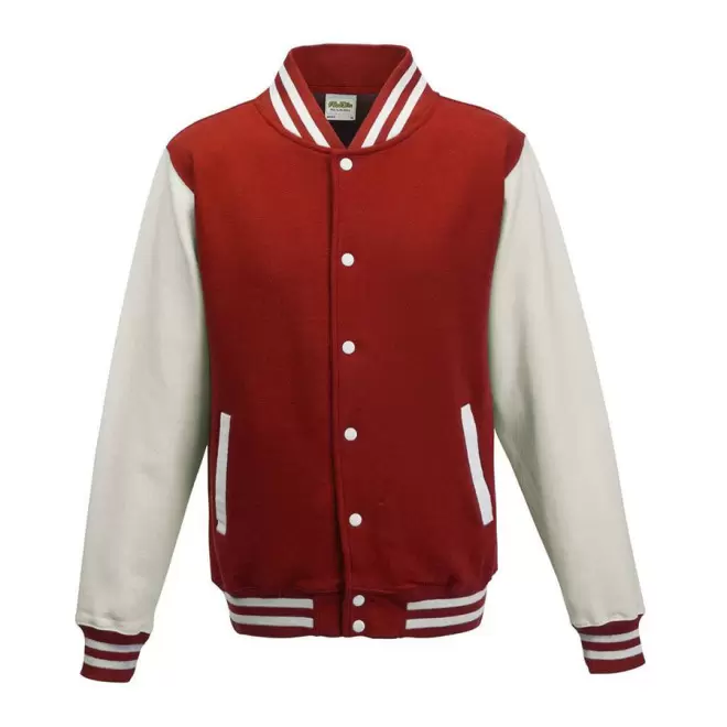 VESTE PERSONNALISÉE SWEAT 'PITCHER' - rouge/blanc