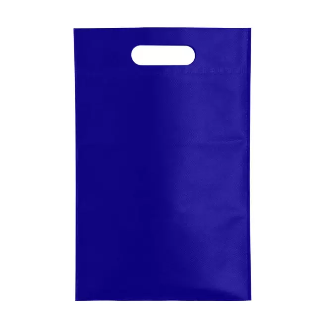 SAC PERSONNALISABLE NON TISSE POUR CHAUSSURES 'RIVAL CHAUSSURE' - bleu