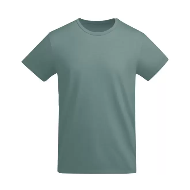 TEE-SHIRT HOMME COULEUR BIO PERSONNALISABLE 'BREDA' - bleu gris