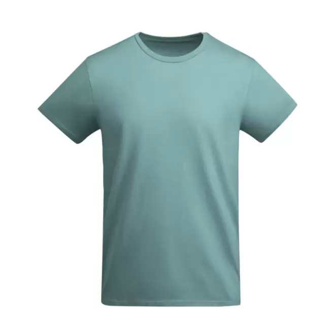 TEE-SHIRT HOMME COULEUR BIO PERSONNALISABLE 'BREDA' - bleu pastel