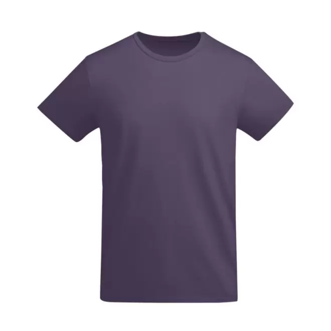 TEE-SHIRT HOMME COULEUR BIO PERSONNALISABLE 'BREDA' - lilas