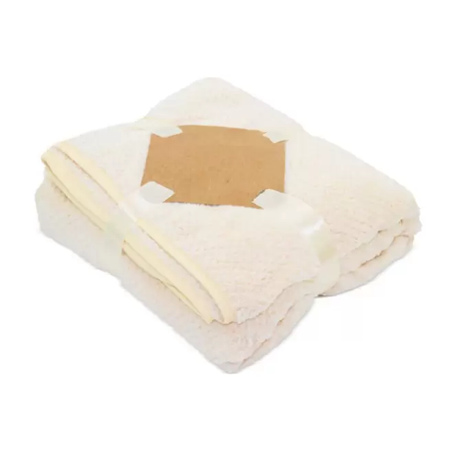 PLAID FLUFFY PERSONNALISABLE 'HOTSE' 200GR/M² - beige