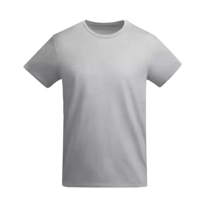 TEE-SHIRT HOMME COULEUR BIO PERSONNALISABLE 'BREDA' - gris clair