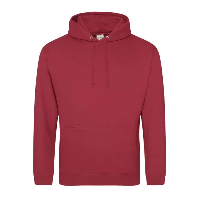 SWEAT-SHIRT PERSONNALISÉ À CAPUCHE MIXTE 'HOODIE' - brick red