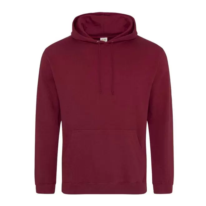 SWEAT-SHIRT PERSONNALISÉ À CAPUCHE MIXTE 'HOODIE' - burgundy
