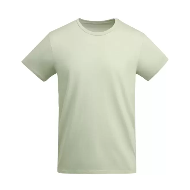 TEE-SHIRT HOMME COULEUR BIO PERSONNALISABLE 'BREDA' - vert pastel