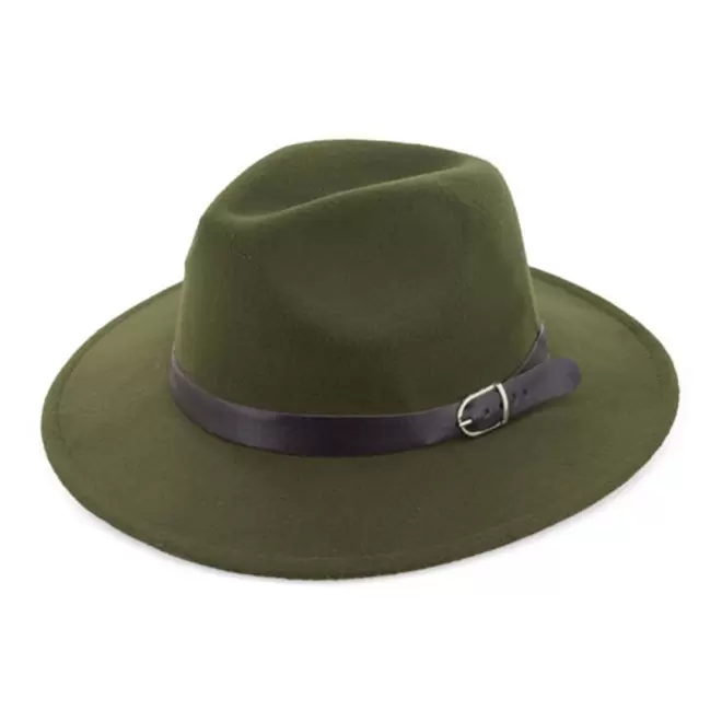 CHAPEAU PERSONNALISE 'CAPONTE' - vert olive