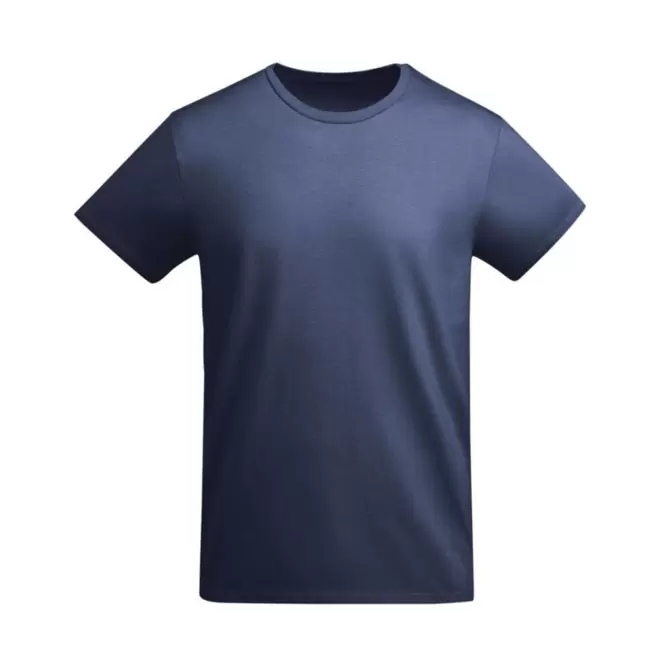 TEE-SHIRT HOMME COULEUR BIO PERSONNALISABLE 'BREDA' - bleu marine