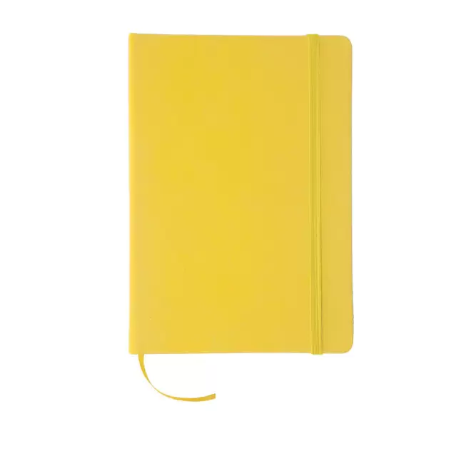CARNET A5 PERSONNALISABLE 'TOMASA' - jaune