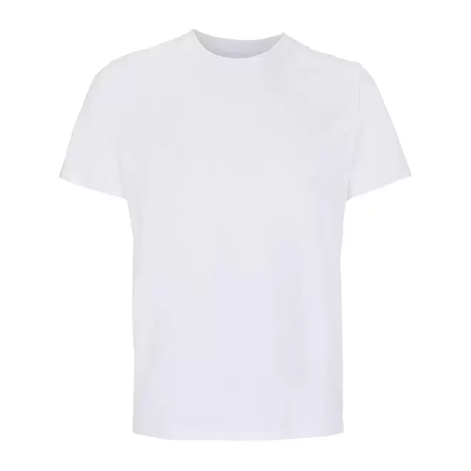 TEE-SHIRT MIXTE BLANC EASYCARE PERSONNALISABLE 'LYAM' - blanc