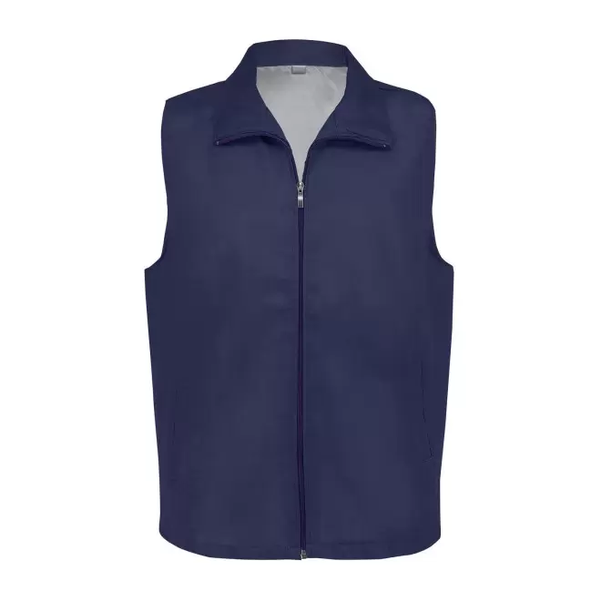 GILET TRAVAIL MIXTE PERSONNALISE 'GILTA' - bleu marine