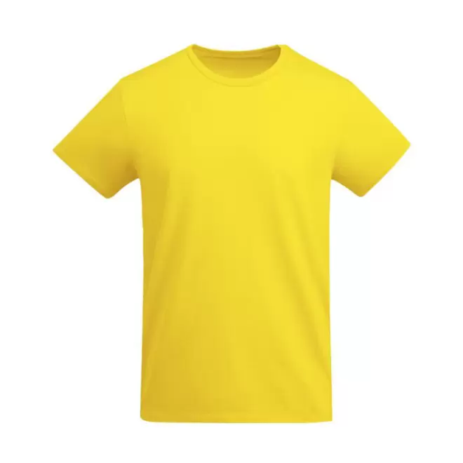 TEE-SHIRT HOMME COULEUR BIO PERSONNALISABLE 'BREDA' - jaune