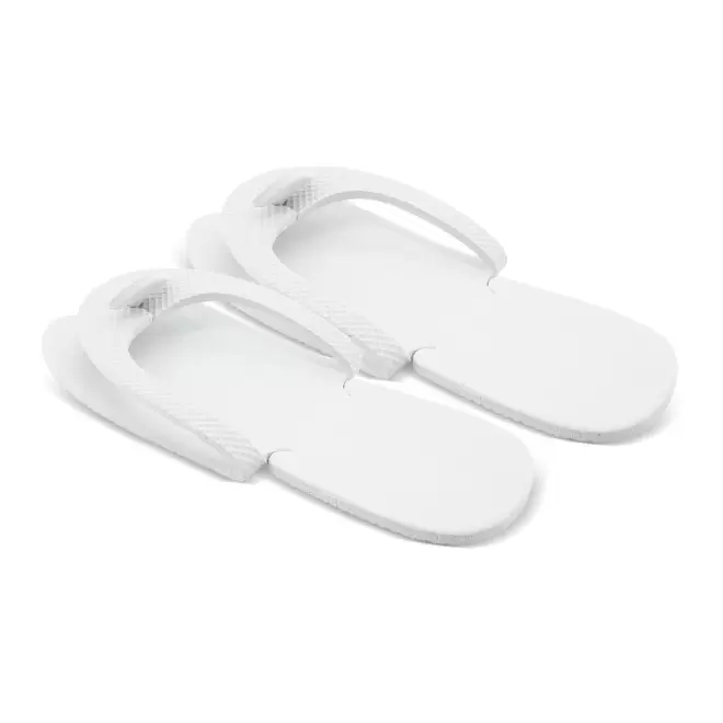 TONGS DE BAIN PERSONNALISABLES 'RELAXO' - blanc