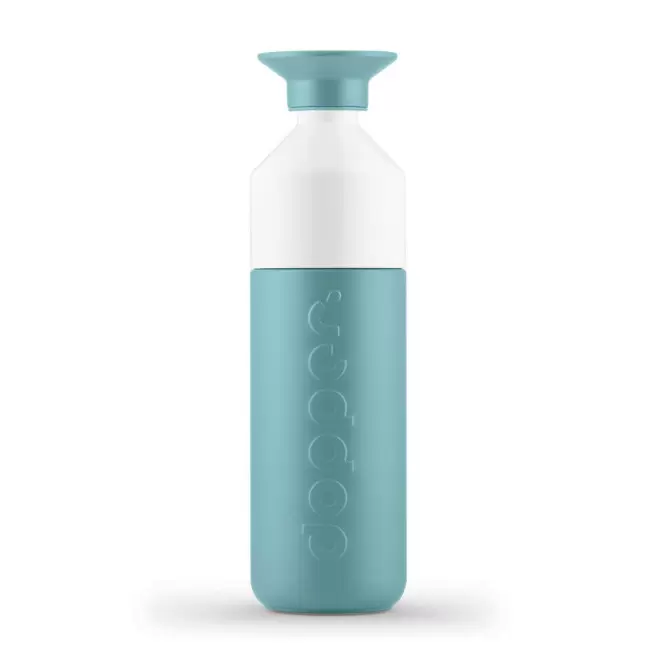 BOUTEILLE EN MÉTAL PERSONNALISÉE DOPPER® 580ML 'LOSTRI' - bleu clair