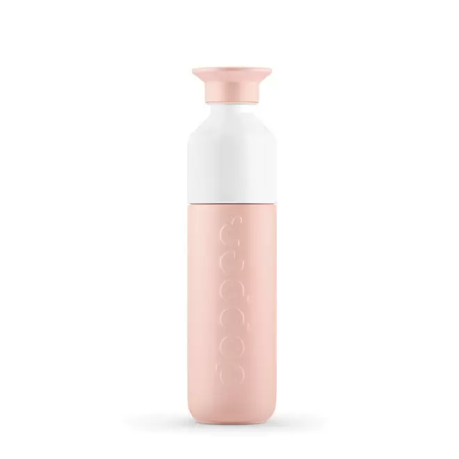 BOUTEILLE EN MÉTAL PERSONNALISÉE DOPPER® 350ML 'LOSTRI' - pêche