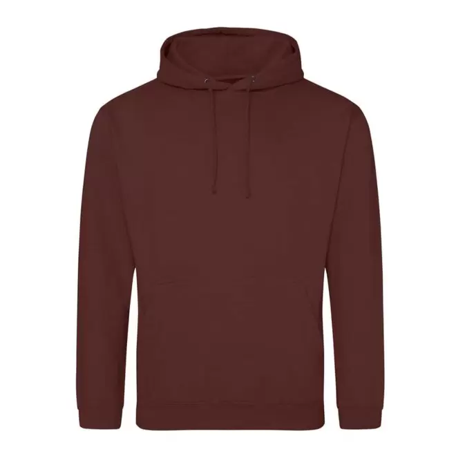 SWEAT-SHIRT PERSONNALISÉ À CAPUCHE MIXTE 'HOODIE' - chocolat