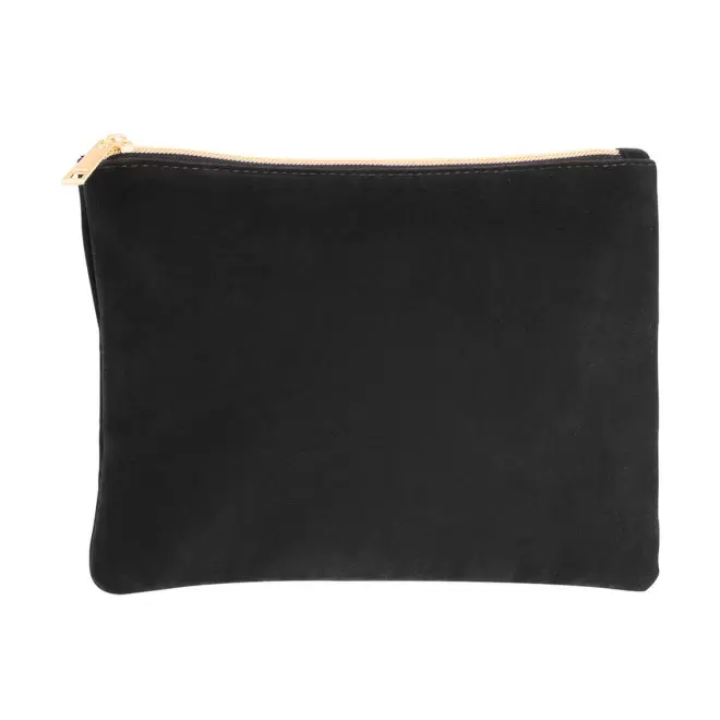 TROUSSE EN VELOURS PERSONNALISEE 'STARLETTA' - noir