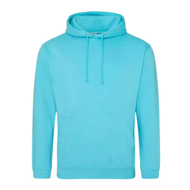 SWEAT-SHIRT PERSONNALISÉ À CAPUCHE MIXTE 'HOODIE' - turquoise