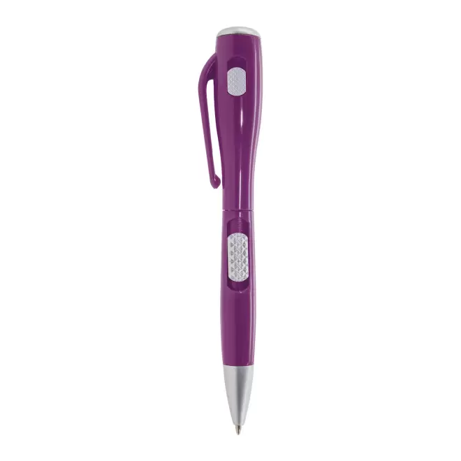 STYLO LUMINEUX PERSONNALISABLE 'STUART' - violet