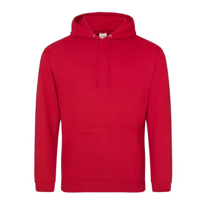 SWEAT-SHIRT PERSONNALISÉ À CAPUCHE MIXTE 'HOODIE' - fire red