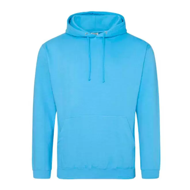 SWEAT-SHIRT PERSONNALISÉ À CAPUCHE MIXTE 'HOODIE' - hawaiian blue