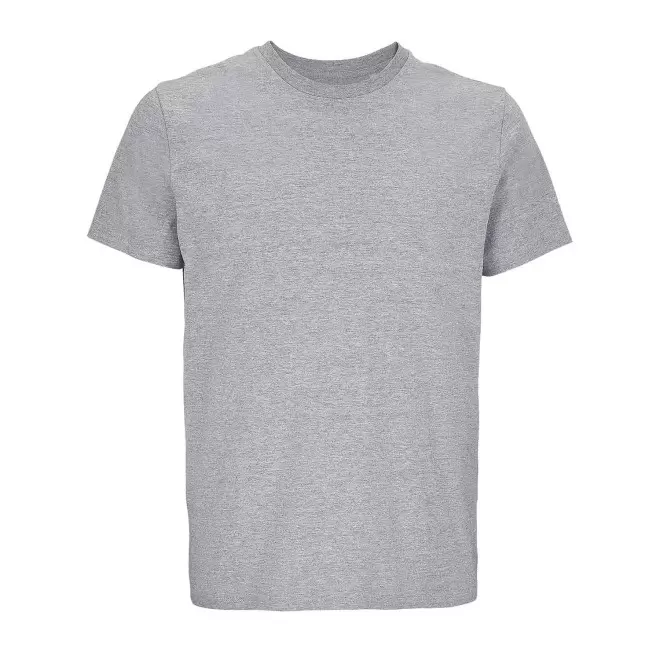 TEE-SHIRT PERSONNALISABLE MIXTE COULEUR EASYCARE 'LYAM' - gris chiné