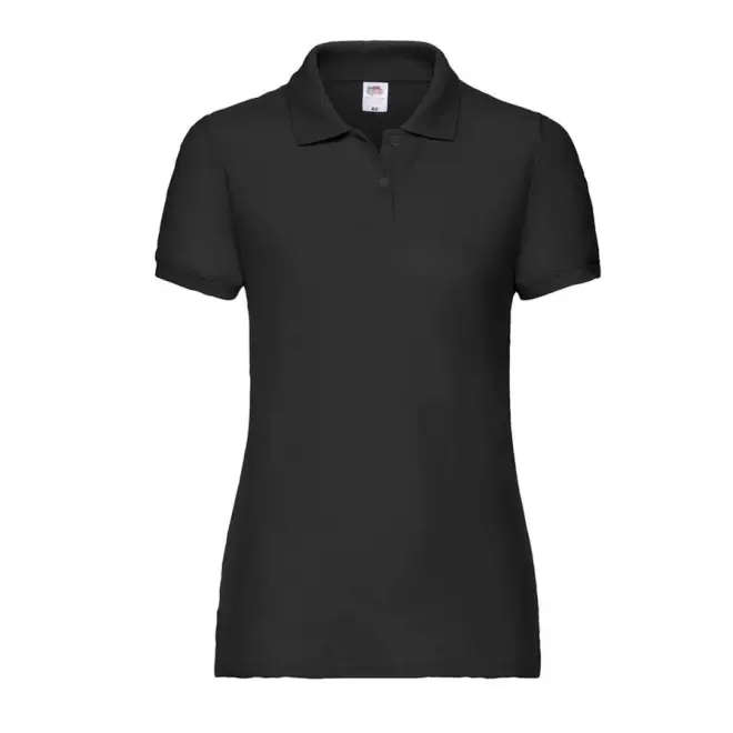 POLO FEMME PERSONNALISÉ 'MILFORD' - noir