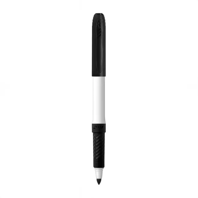 FEUTRE EFFACABLE PERSONNALISABLE BIC® 'VELLEDA GRIP' - noir/blanc