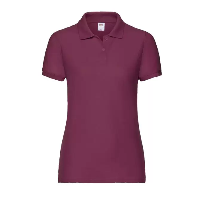 POLO FEMME PERSONNALISÉ 'MILFORD' - bordeaux