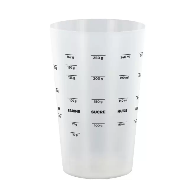 VERRE DOSEUR MIF PERSONNALISE 30CL 'DERY' - transparent