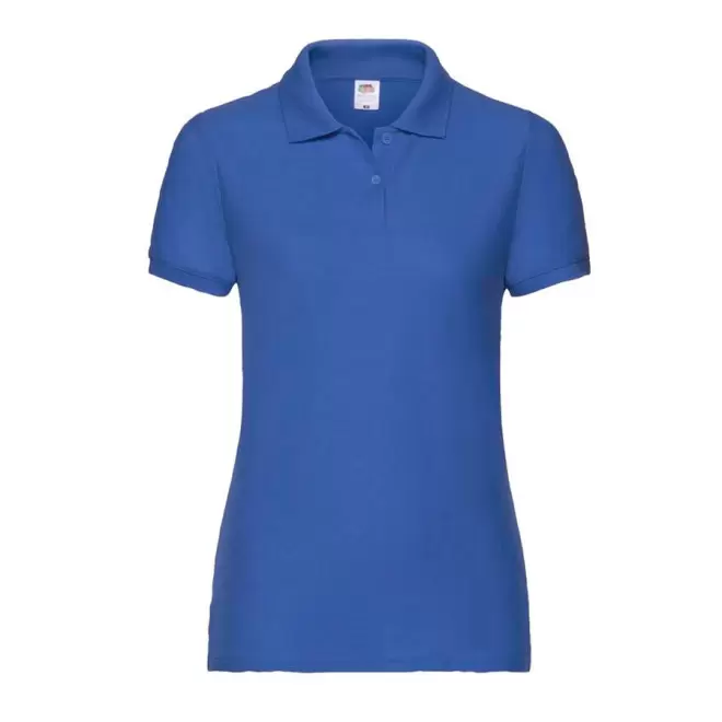 POLO FEMME PERSONNALISÉ 'MILFORD' - bleu royal
