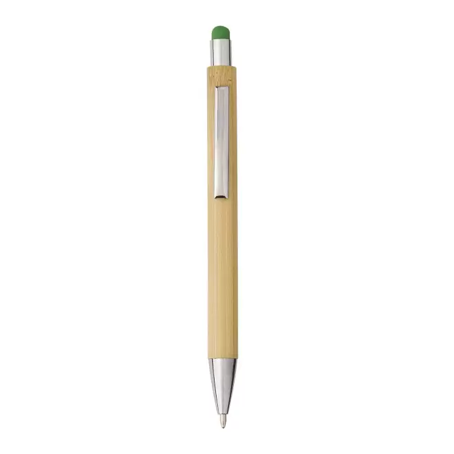 STYLO BILLE BAMBOU PERSONNALISABLE 'KETA' - lime