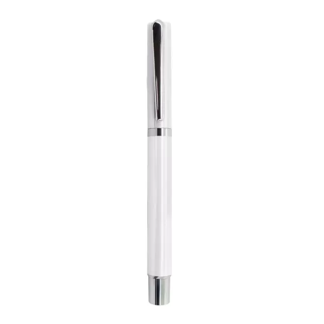 STYLO ROLLER PERSONNALISE 'SUROUTE' - blanc