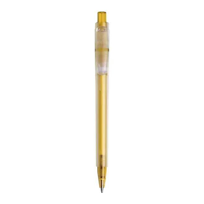 STYLO BILLE PERSONNALISABLE 'GIVRO' - jaune