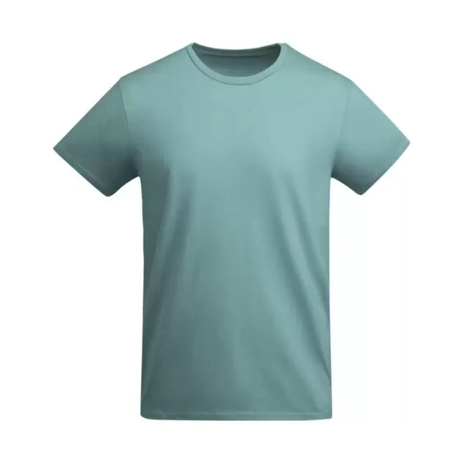 TEE-SHIRT ENFANT COULEUR BIO PERSONNALISABLE 'BREDA' - bleu pastel