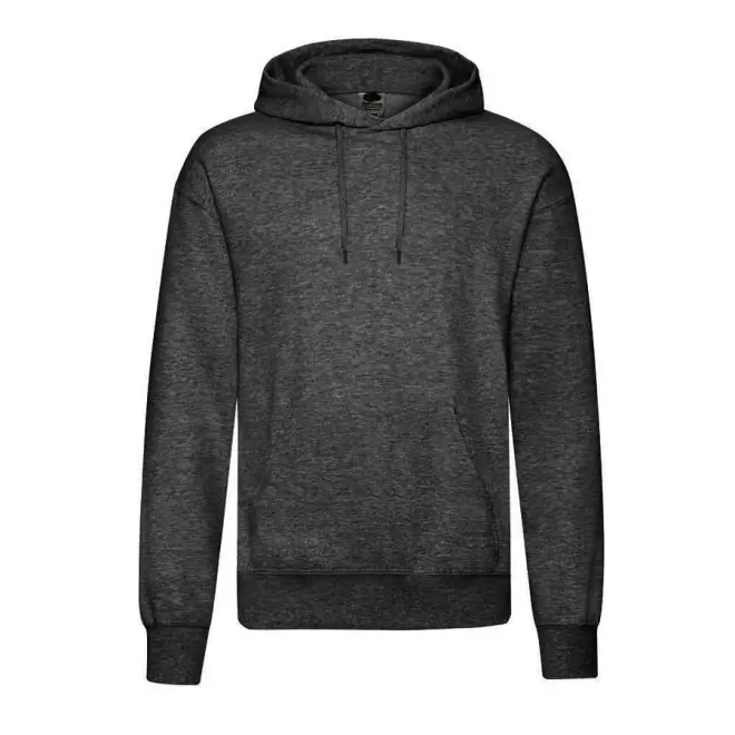 SWEAT PERSONNALISÉ HOMME 'FOXFORD' - noir chiné