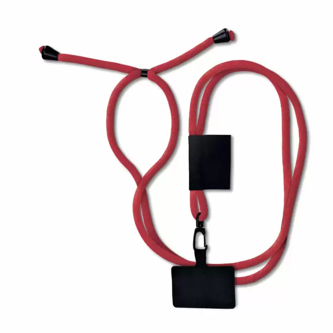 TOUR DE COU TELEPHONE PERSONNALISE 'TOURNY' - rouge