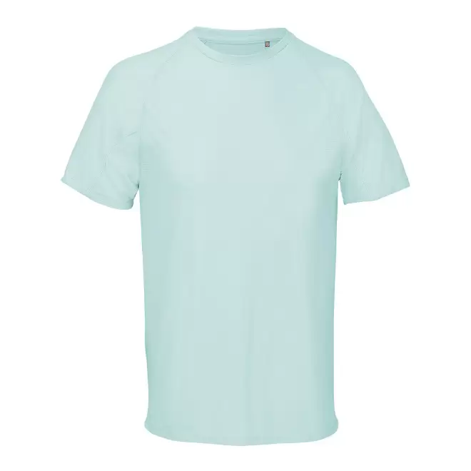 TEE-SHIRT PERSONNALISABLE DE SPORT MIXTE 'VORTEX' - bleu ciel