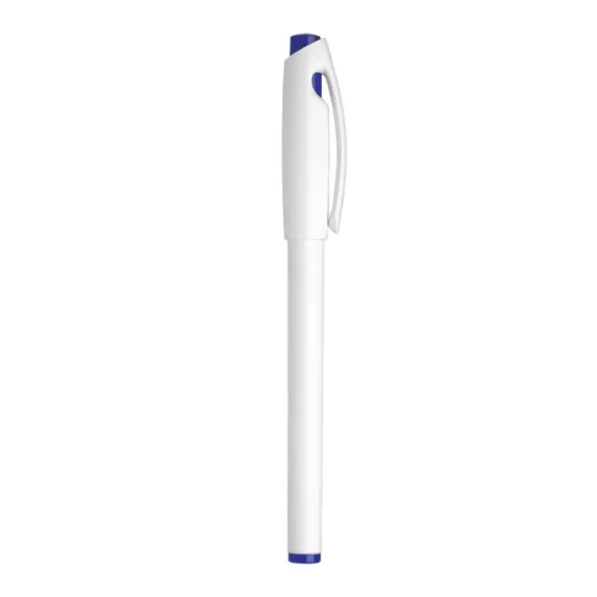STYLO FEUTRE POINTE FINE PERSONNALISABLE SCHNEIDER® 'TOPLINER' - blanc/bleu