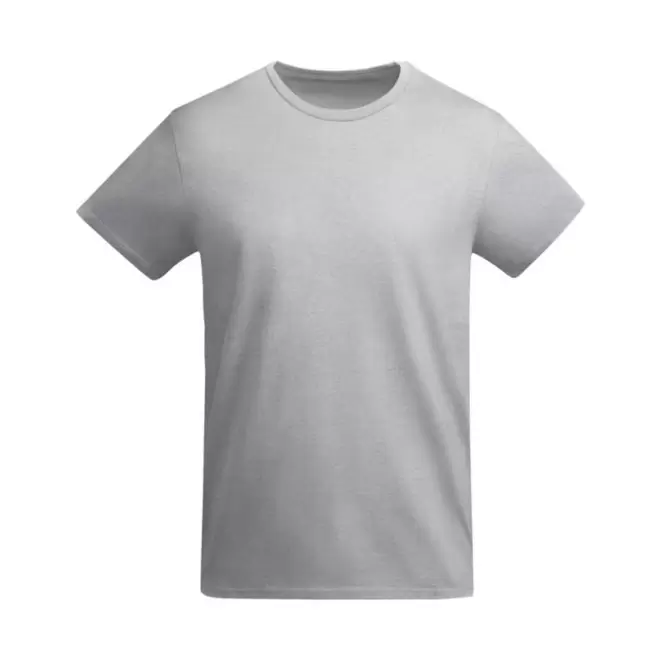 TEE-SHIRT ENFANT COULEUR BIO PERSONNALISABLE 'BREDA' - gris clair