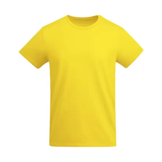 TEE-SHIRT ENFANT COULEUR BIO PERSONNALISABLE 'BREDA' - jaune