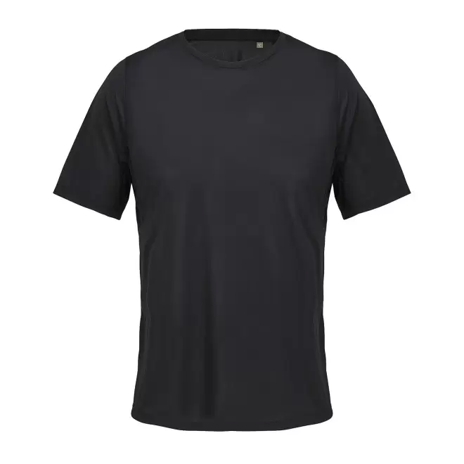 TEE-SHIRT DE SPORT MIXTE PERSONNALISABLE 'STORM' - noir
