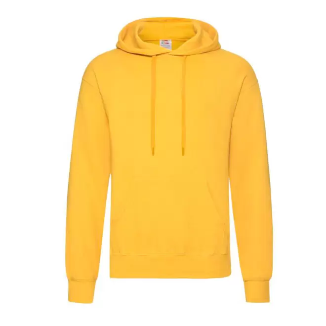 SWEAT PERSONNALISÉ HOMME 'FOXFORD' - jaune