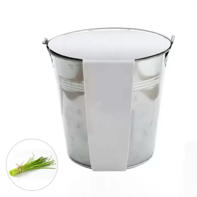 KIT PLANTATION POT ZINC MIF 13ø 'PLANTOU' - ciboulette