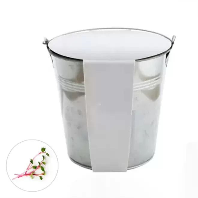 KIT PLANTATION POT ZINC MIF 13ø 'PLANTOU' - cresson