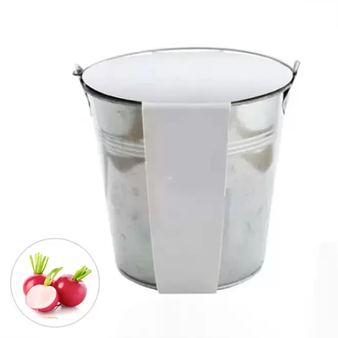 KIT PLANTATION POT ZINC MIF 13ø 'PLANTOU' - radis