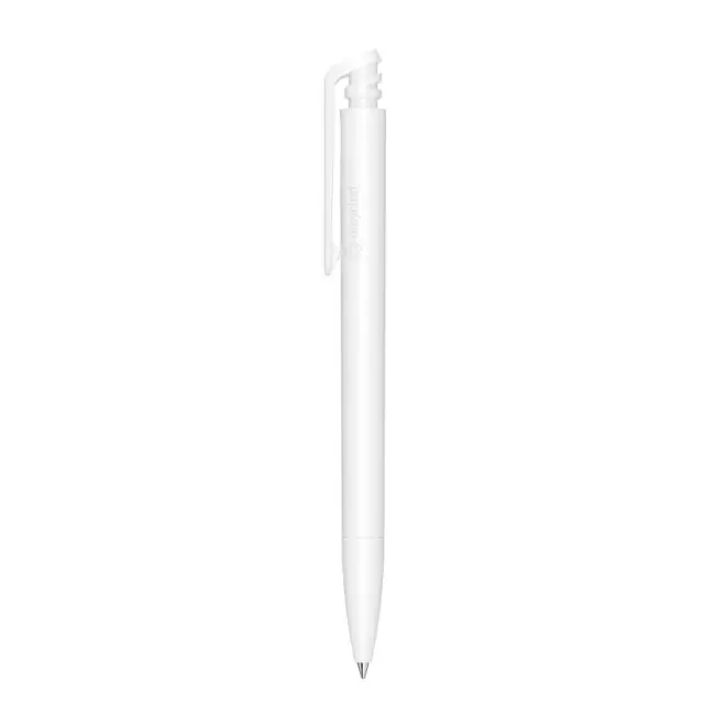 STYLO PERSONNALISÉ MATT RECYCLED SENATOR® 'TRENTO' - blanc