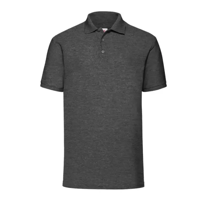 POLO HOMME PERSONNALISÉ 'MILFORD' - noir chiné